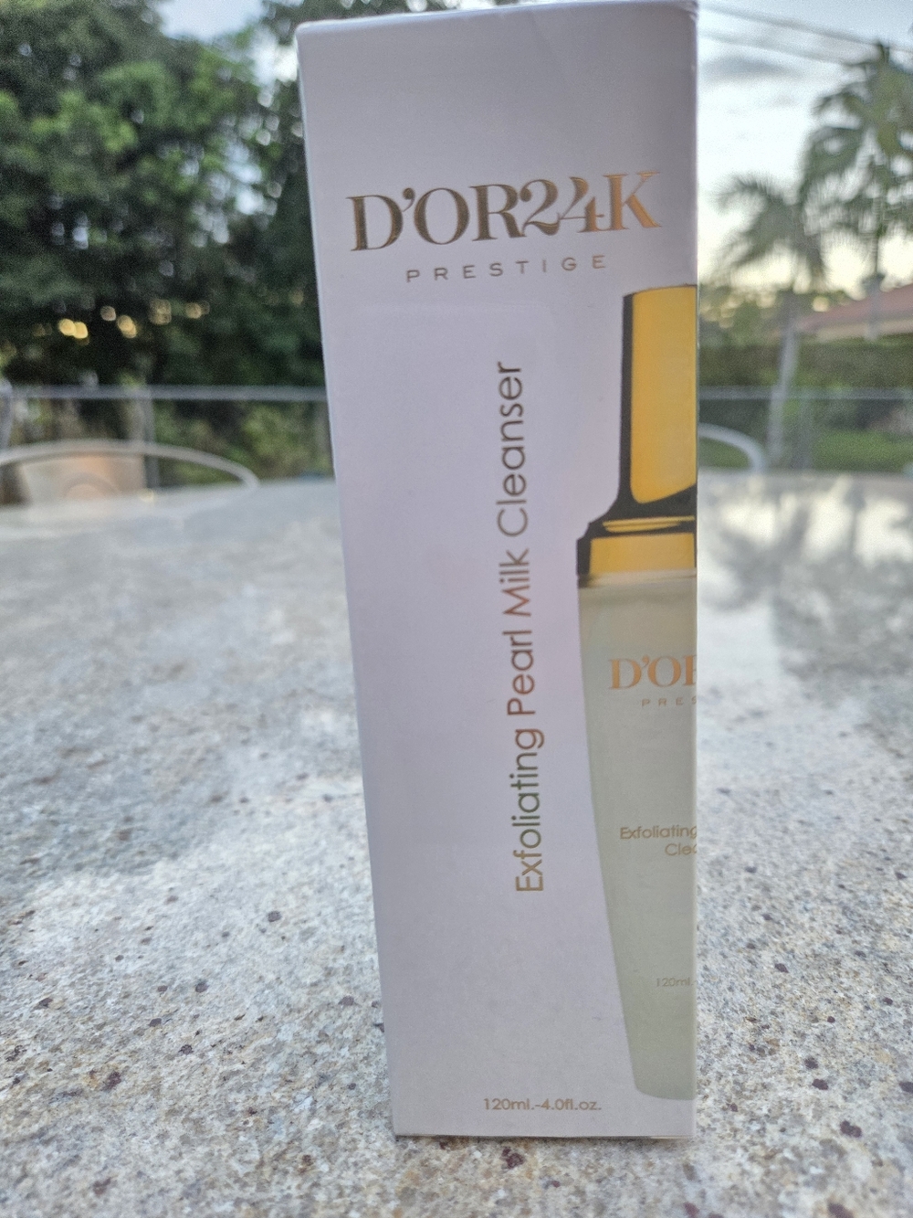 D’OR24K Prestige Exfoliating Pearl Milk Cleanser 120ml NEW SEALED